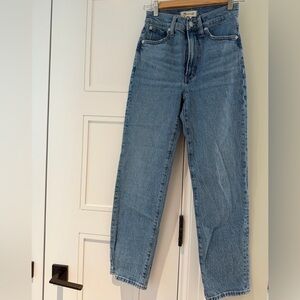 MADEWELL Sky Blue Wide Leg Jeans